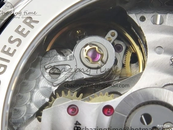 MIROTIME 0111 Reliable Portuguese Chrono IW3716 Z+F 1:1 Best Edition Red Dial on Red Rubber Strap A 7015